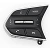 Compatible with Hyundai 2018 2019 Santa FE TM Steering Wheel Cruise Control Buttons Remote Control Button Volume Button 96710 96720(White)