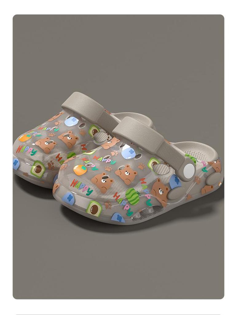 2026 Summer Baotou Kids' Sandals: Boys & Girls Hole Shoes for Beach