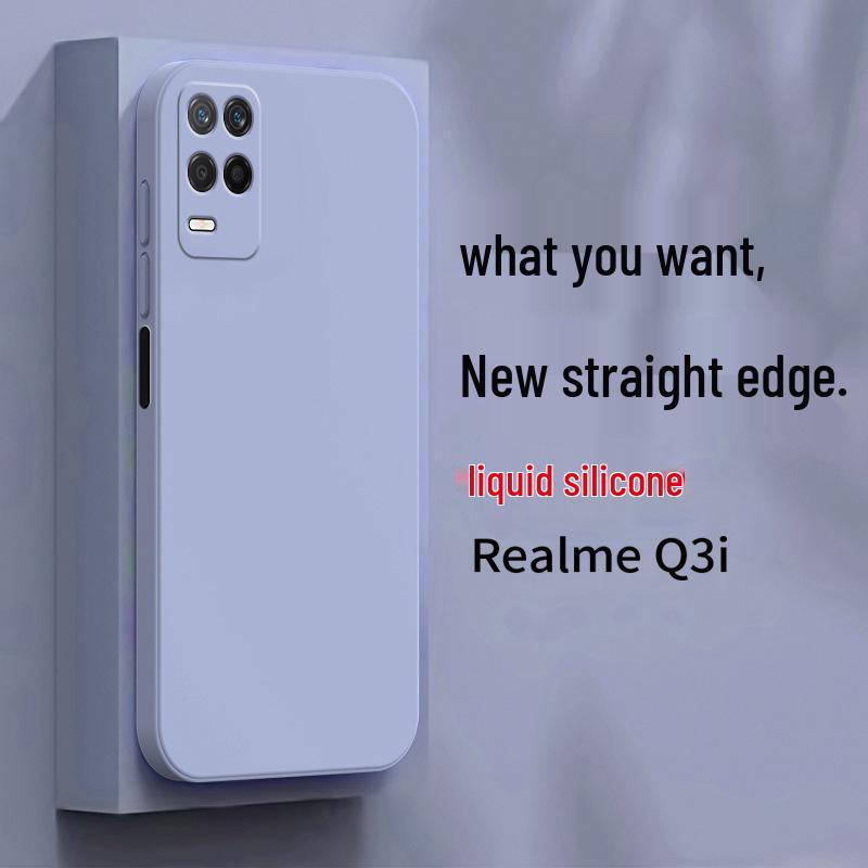 Liquid Silicone Protective Case for Realme Q3/Q3i (RMX3161)
