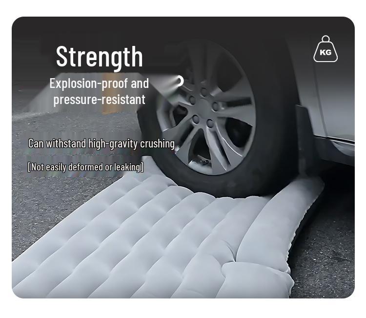 NIO EC6 Car Trunk Inflatable Mattress - Rear Vent, Double Sleeping Mat, Travel Folding Bed