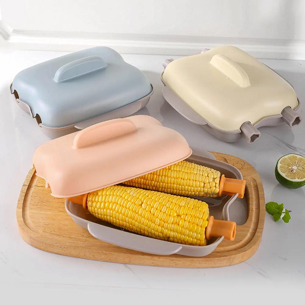 Microwave Corn Steamer Portable Corn Steamer With Lid And Handle Microwave