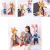 Entzückendes Zootopia Plüschtier Judy Hase und Fuchs Spielzeug Für Mädchen Geschenk Sammlung