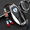 Car Key Case For Denza N9 D9 Z9 Gt N7 N8 X Dmi +  Keychain Remote Cover Bag Shell Housing Ring Holder Fob Accessories