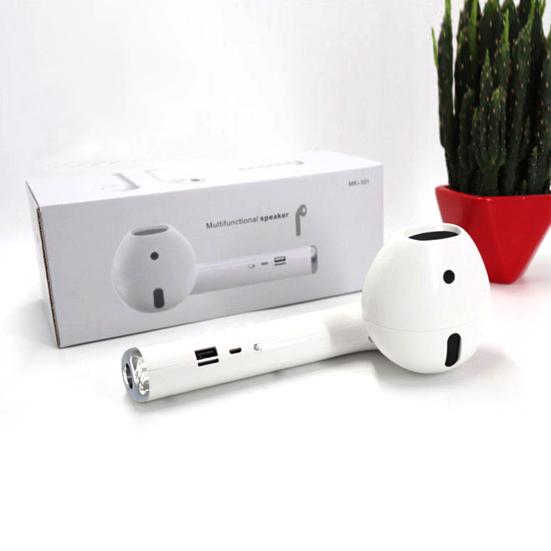 Bluetooth-compatible Speaker Music Player Low-Latency TF Card USB Input Rechargeable Wireless Oversized Giant Headset Speaker