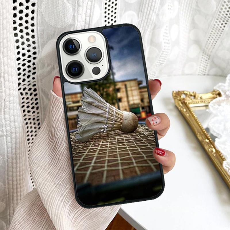 Badminton Sport phone Case Cover For iPhone 17 Air 16 15 14 Plus for apple 16 11 12 13 Pro Max coque