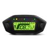 AD Motorcycle Instrument + Sensor Tachometer 10000 RPM Meter Dashboard Odometer KMH Speedometer With Alarm For KAWASAKI