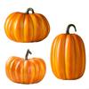 KX4B Halloween Pumpkin Figurine Desktop Statue Decor Outdoor Garden Yard Decoration