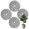 4pc Plant Pot Soil Guard Plant Pot Grid Flower Pot Cover Baby Safety Mouse Garden Home Plant Protector Repel Cats