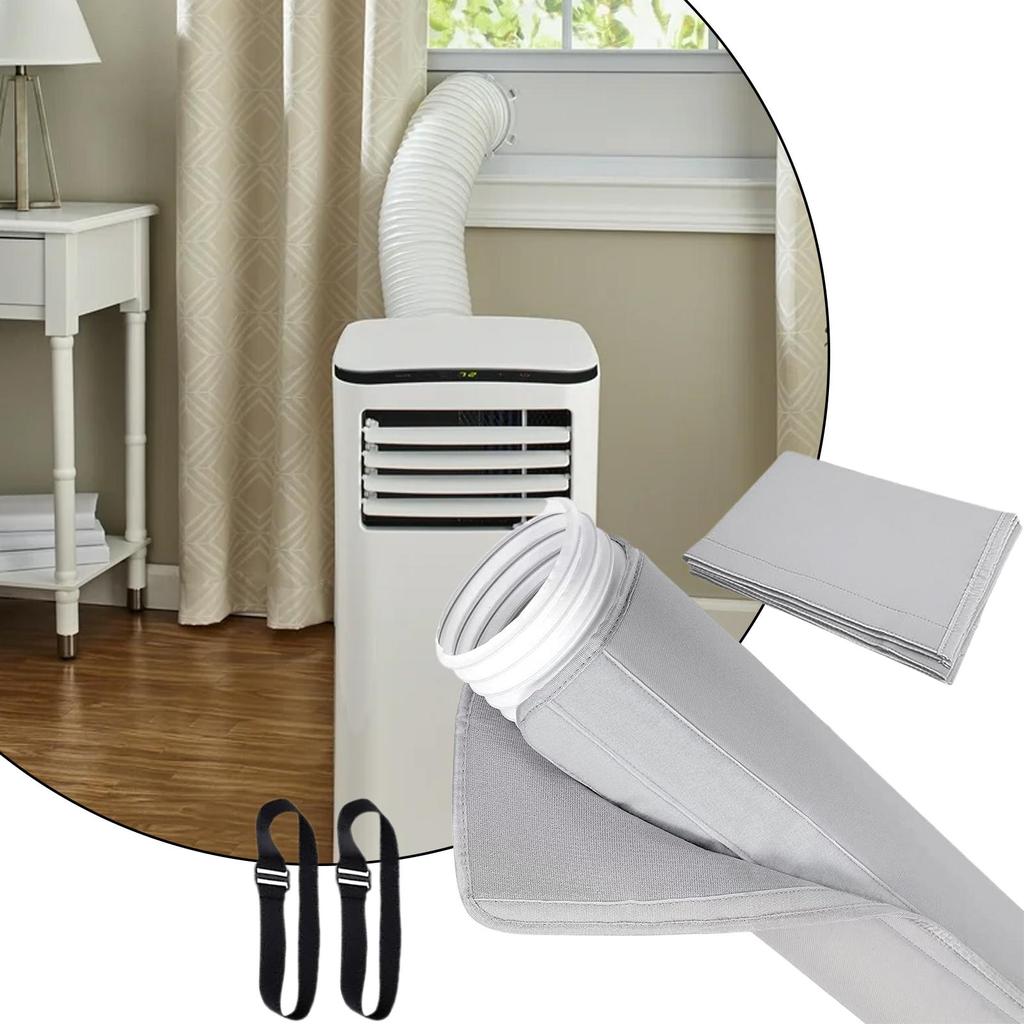 Air Conditioner Hose Cover Wrap Portable Air Conditioner Hose Insulation Insulated Dust Proof Sleeve Wrap forVent Duct Indoor