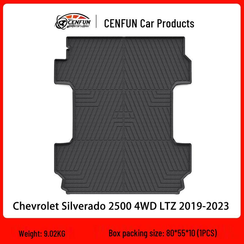 Allwetter-Heckklappen- und Ladeflächenmatte für amerikanische Pick-up-Trucks