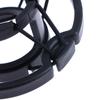Shock Mount Holder Studio Recording Bracket For Large Mic Clip Black