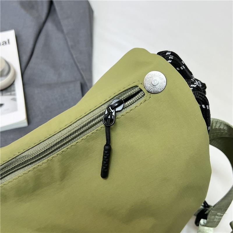 Large-capacity Commuting Nylon Messenger Bag Female, New Trendy One-pack Three-purpose Shoulder Bag Backpack