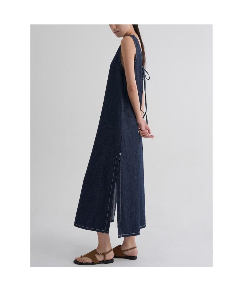 8seconds Denim Sleeveless Dress Navy