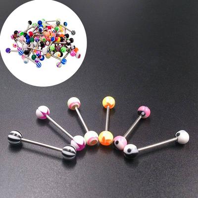 Boucles d'oreilles, ongles de langue, haltères, bijoux de piercing corporel, anneau ombilical, piercing Bauchnabel