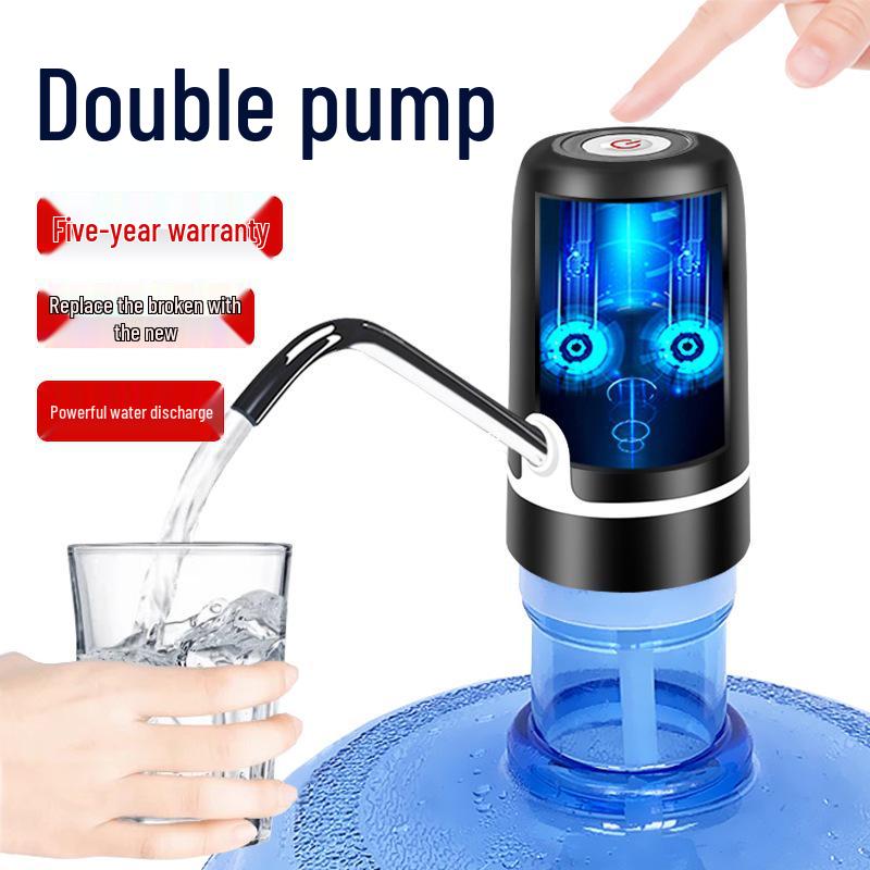Electric Water Pump Dispenser - Automatic Suction & Dispense for Bottled Water
