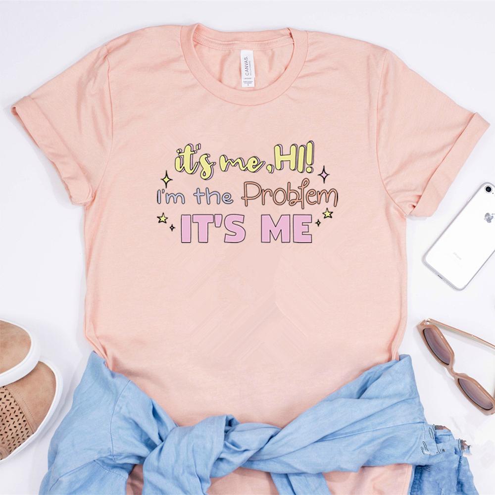 Taylor Midnights Tshirt Hi Im The Problem Tshirt Anti Hero Tees Cute Lyrics Shirts Y2k Aesthetic Tshirt Kawaii Tops Fans Gift