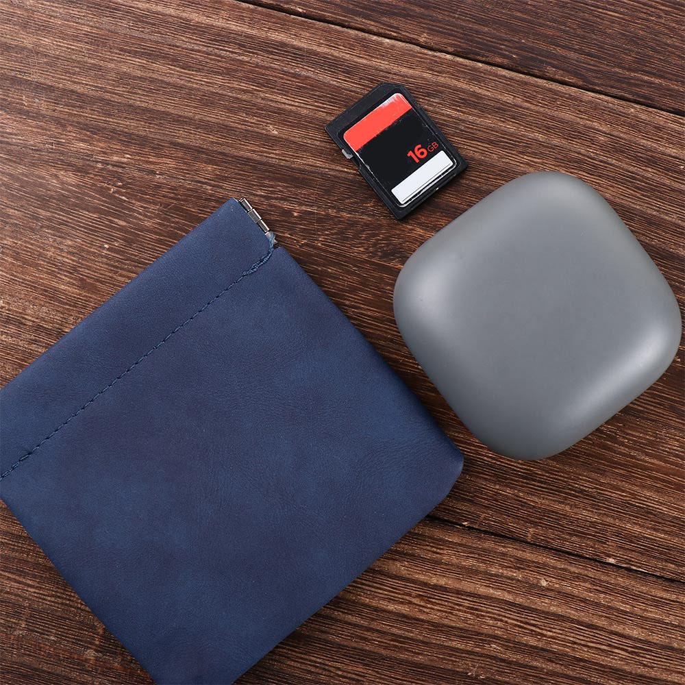 Dust-proof Earphone Storage Bag Protective Mini Purse Coin Key Bag Digital Accessories