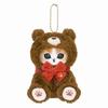 10Cm Kawaii Mofusand Anime Hobby Limited Edition Bear Series Cosplay White Bear Cartoon Plush Doll Pendant Bag Pendant Toy Gifts