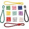 ABS Acrylic Adjustment Rope Buckle for DIY Necklace Bracelet Craft 2 Pcs