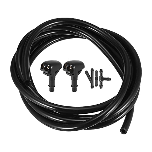 

ACROPIX Форсунка омывателя лобового стекла для автомойки, распыляющая форсунка, совместимая с Mitsubishi и Lancer, номер детали 7C3Z17603A 8S4Z17603AA 3