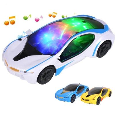 Gifts 3D LED Flashing Light Car Toys Music Sound Electric Toy Cars Kids Children Gift 20cm*9cm*5cm