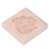 Natural Beech Wood Cookie Cutter Smooth Surface Biscuit Mould Baking Stamp  Christmas Baking