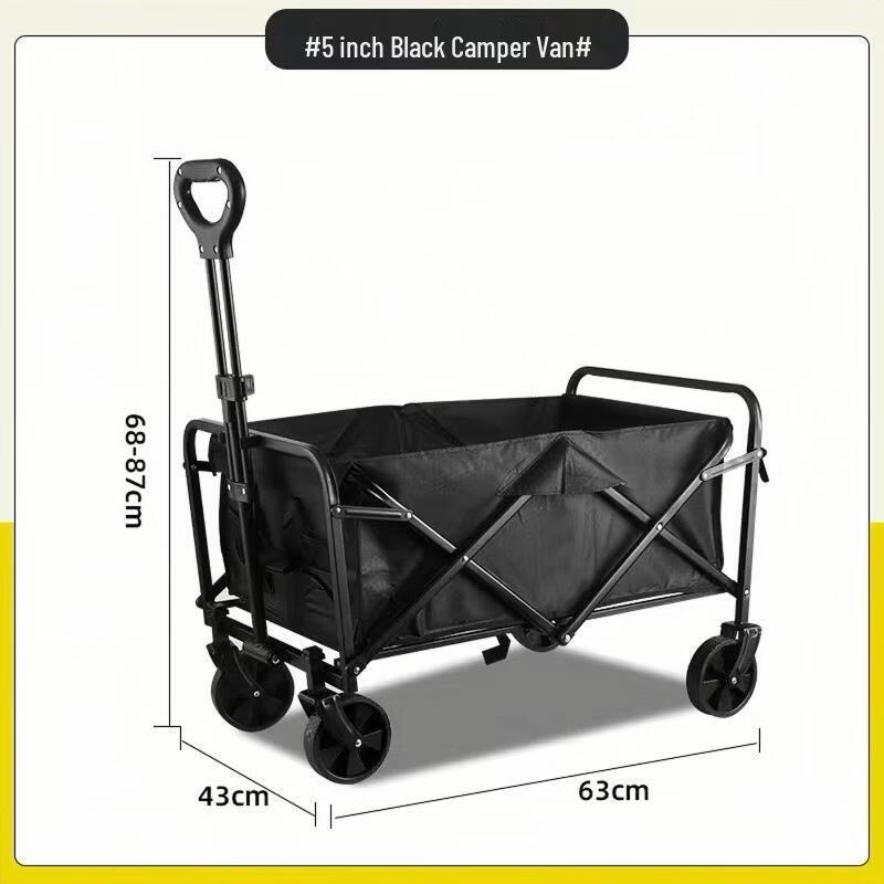 Portable Multi-Purpose Cart with Sunshade
