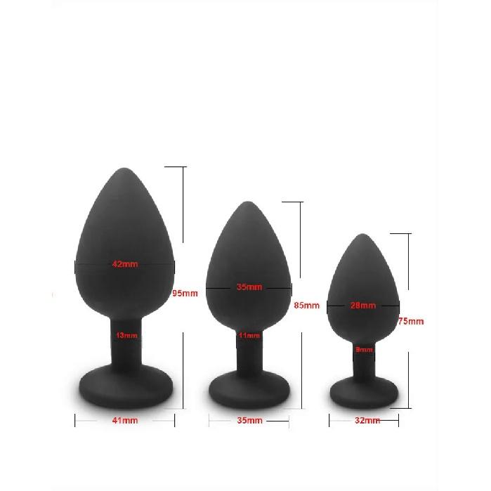 YuKui Silicone Butt Anal Plug 3 Different Size Sexual Product Anal Sex Toys For Women Couples Dildo Vibrator Goods For Adults18