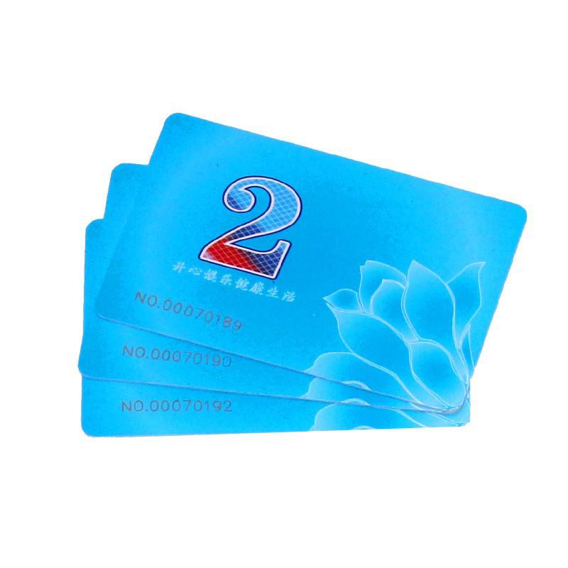 Chip Coin Card: Waterproof PVC Casino & Mahjong Voucher Chip