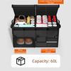 60L Trunk Storage Box Large Capacity Folding Camping Car Storage Box Waterproof Oxford Cloth Car Trunk Organizer Camping