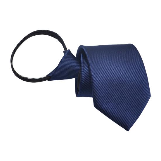 Men Business Tie Multiple Pattern Designs Rich Colors No Knot Casual Neck Tie Banquet Wedding Party Necktie