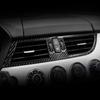 Carbon Fiber Auto Innen Zentrale Steuerung Klimaanlage Outlet Vent Rahmen Abdeckung Aufkleber Zubehör Für BMW Z4 E89 2009-2016
