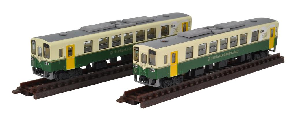Tomytec Diorama Collection Railway Collection Hitachinaka Seaside Railway Kiha 3710 Series Set First Order Limited 2-Car (Manufacturer's Production)