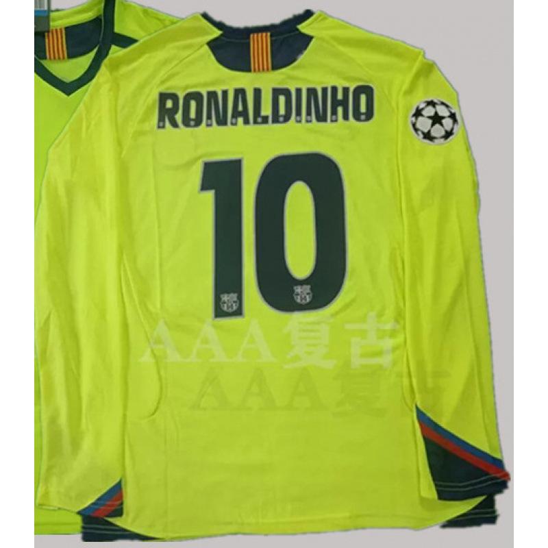 Vintage Jerseys, Football Jerseys, Classic Nostalgic Replica Thai Jerseys, Game Long-sleeved Sportswear