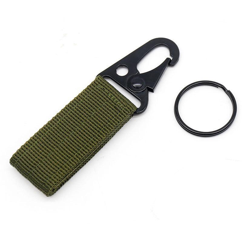 3 Piece Outdoor Tactical Nylon Webbing Buckle, Military Fan Belt Belt Climbing Buckle, Eagle Beak Key CS Hook Equipment