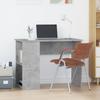 Vidaxl Schreibtisch, Beton Grau, 100x55x75 cm, Holzwerkstoff
