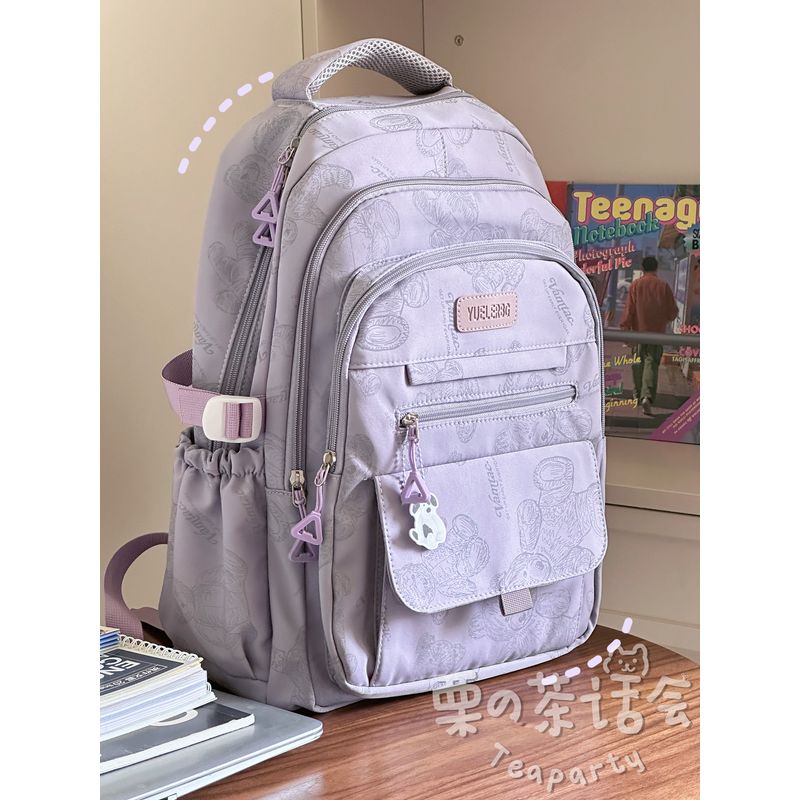 

Рюкзак Стильный Милая Девушка Дорожная Школьная Сумка Large purple