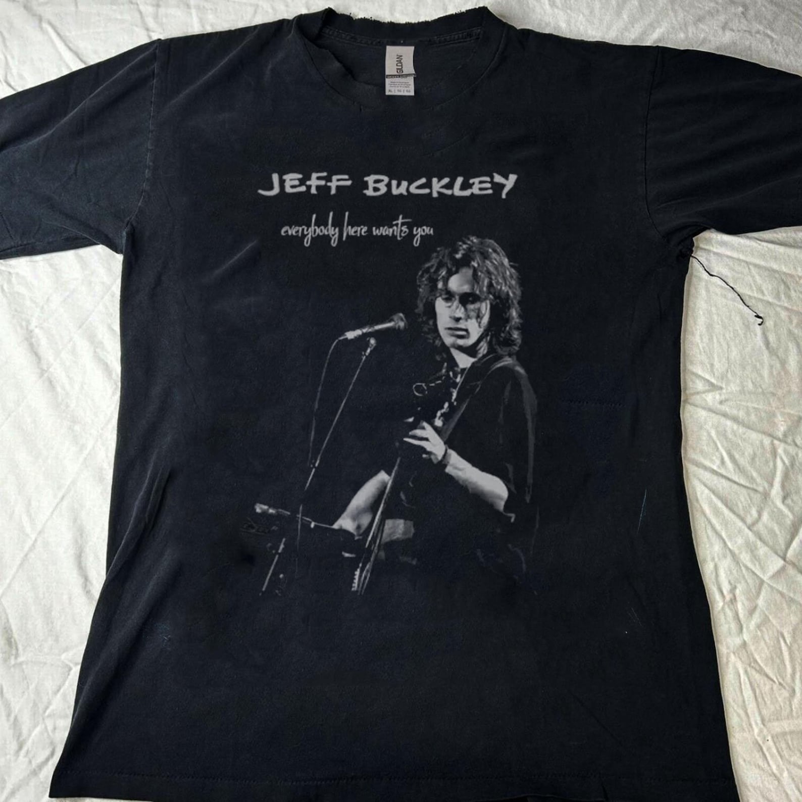 Jeff Buckley shirt, Band shirts, Indie, graphic tee, ,unisex, Grace album shirt M