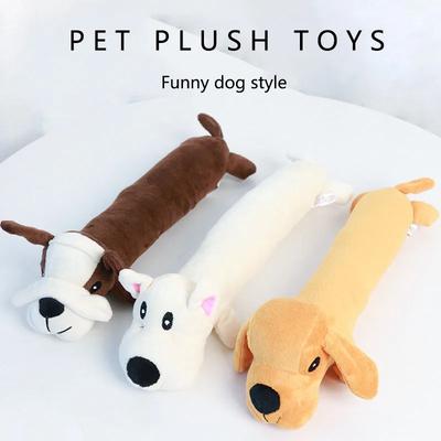 Plush Squeaky Pet Dog Toys for Small Large Dogs Chew Squeak Puppy Big Dog Stuff Toy Pet Sound Toys Pets Products