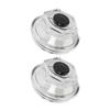 2x 3.5" 12 Thread Trailer Axle Oil Bath Dust Cover for Dexter 9k 10K 8-415 430