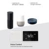 WiFi Smart Thermostat Programmable Thermostat with RF Receiver Tabletop Wall Mounted   APP Control Voice Control Gas Boiler Heating Temperature Co