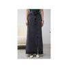 AZUL DENIM Overlap Long Skirt BLU