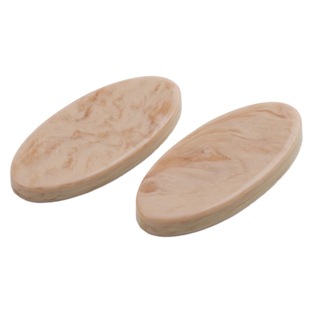 Saxophone Key Buttons Inlays Beige Easy To Install