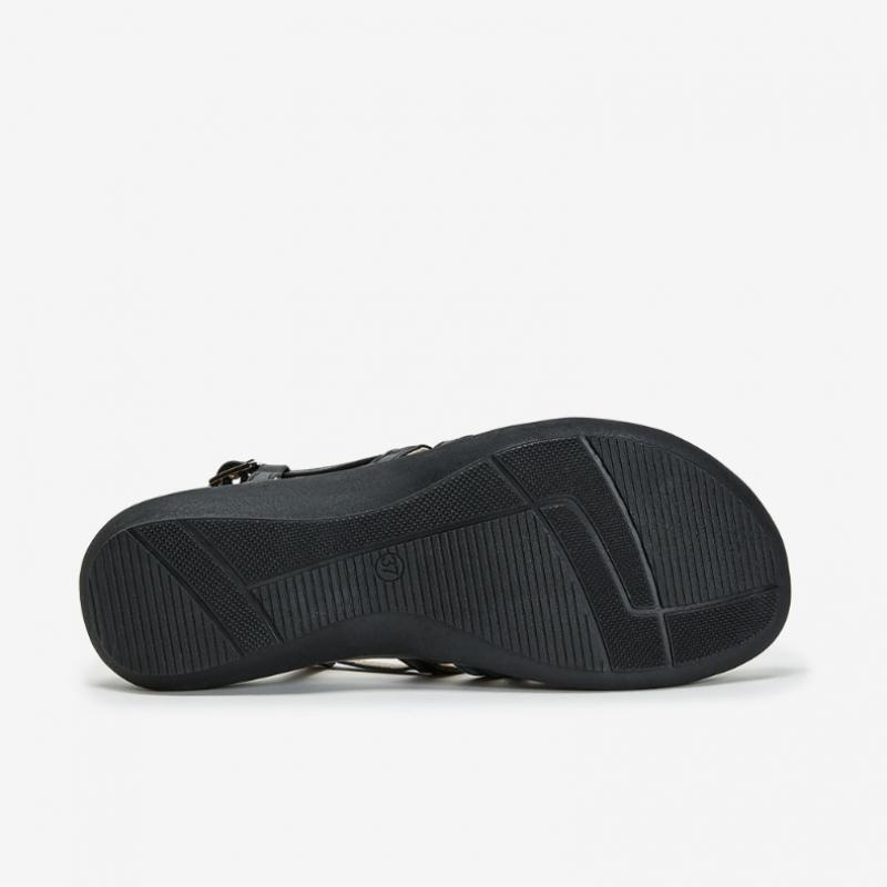 Young Age Women Multi Skinny Sandals Black