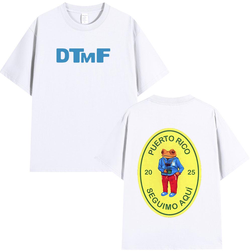 Bad Bunny DTMF Debi Tirar Mas Fotos 2025 New Album T Shirts Men Women Clothing Cotton Oversized T-shirts Hip Hop Fashion T-shirt
