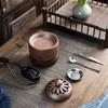 Plug-in 110V/220V Electronic Incense Burner Ceramic Household Night Light Timing Adjustable Temperature Essential Oil Lamp