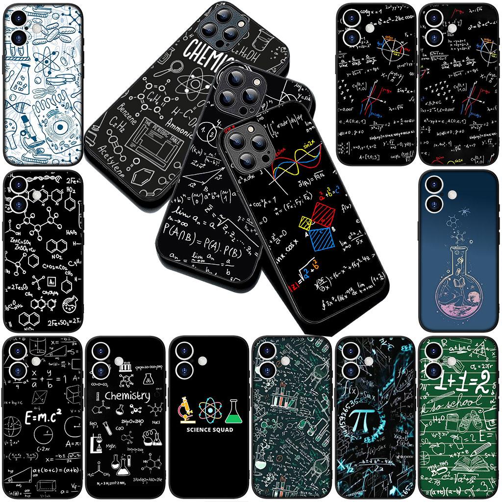Handyhülle für Samsung Galaxy S22 S21 S20 FE Ultra Plus A07 A17 A15 A16 A25 A57 A37 Weiche Hülle Chemische Mathe Gleichung Formel