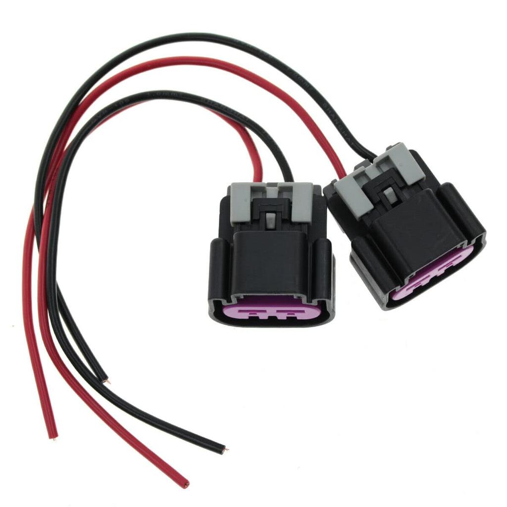 Electrical Harness Connector, Electric Fan Pigtail Connector Harness for GM for Chevy Trucks 2005-2012 PT2649