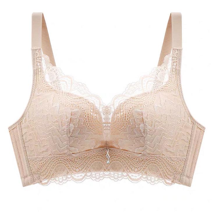 

Сексуальный кружевной бесшовный бюстгальтер пуш-ап – без косточек, дышащий комфорт для маленькой груди 32/70 AB Cup телесный