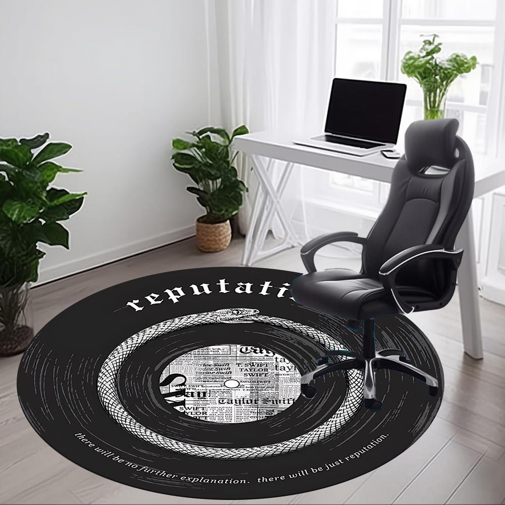 Taylor Swift Office Round Area Rug, Under Office Chairs Bedroom Living Room Home Decor a0908157